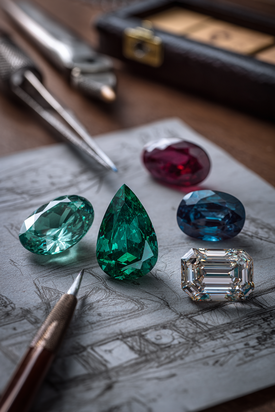 Rubinul. Safirul. Smaraldul. Trei forte. Trei adevaruri mai vechi decat timpul.