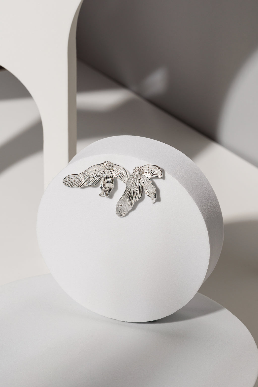 WindSeeds – Cercei sculpturali din argint 925