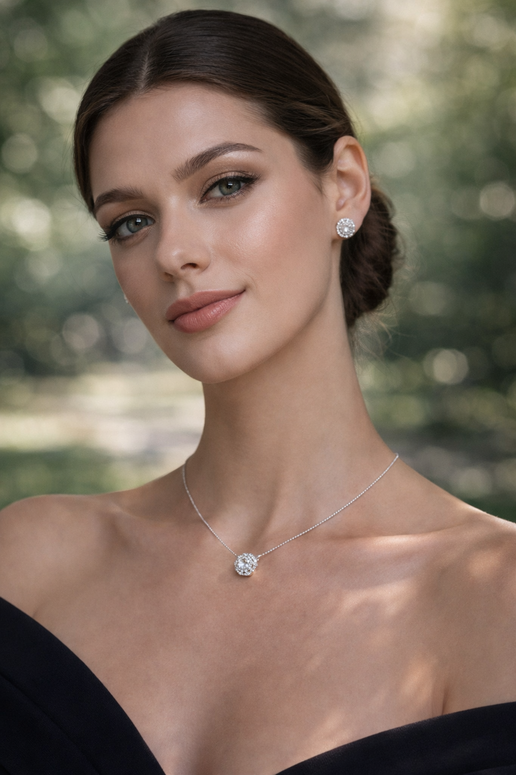 Colier diamant laborator Royal Brilliance