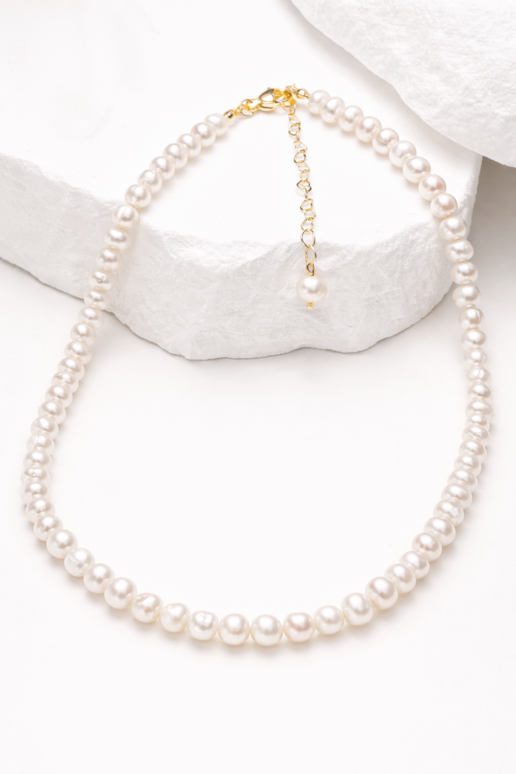 Colier perle naturale de cultura White Ritual Origin