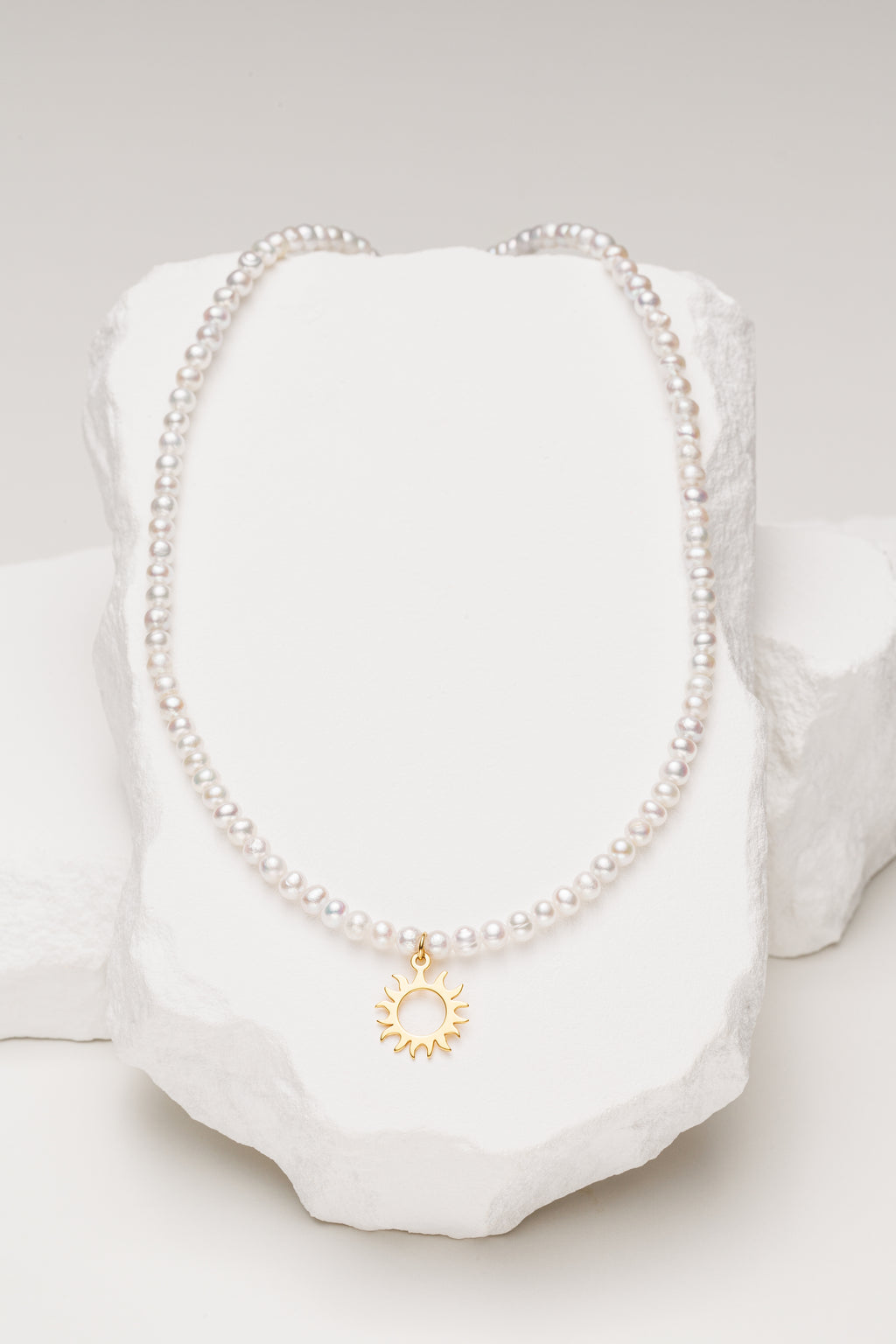 Colier perle naturale Golden Source