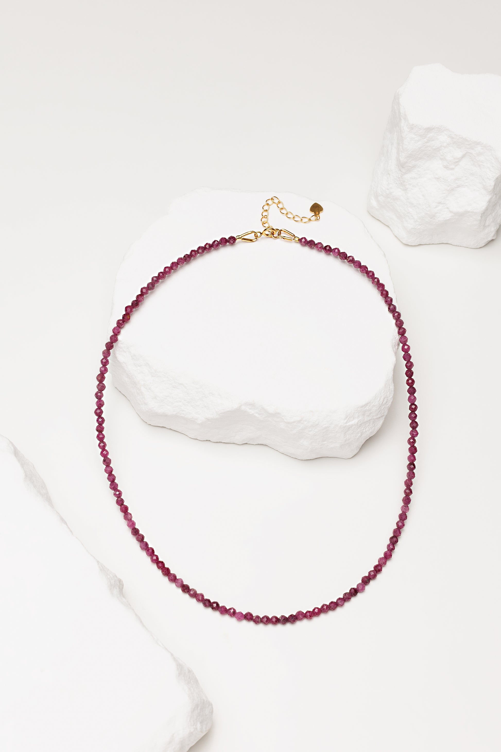 Colier rubin natural  Ruby Essence