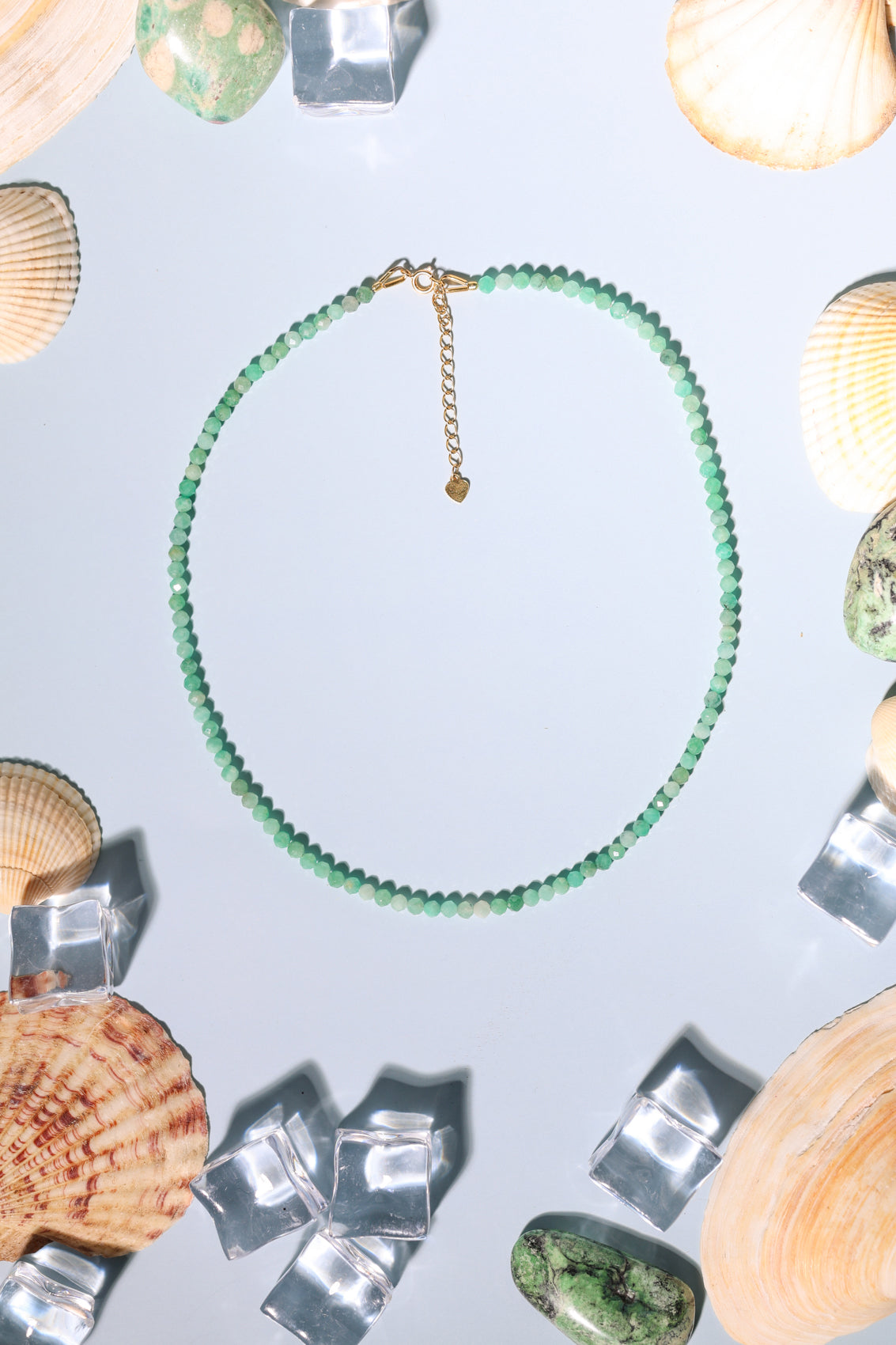 Colier smarald natural Emerald Core