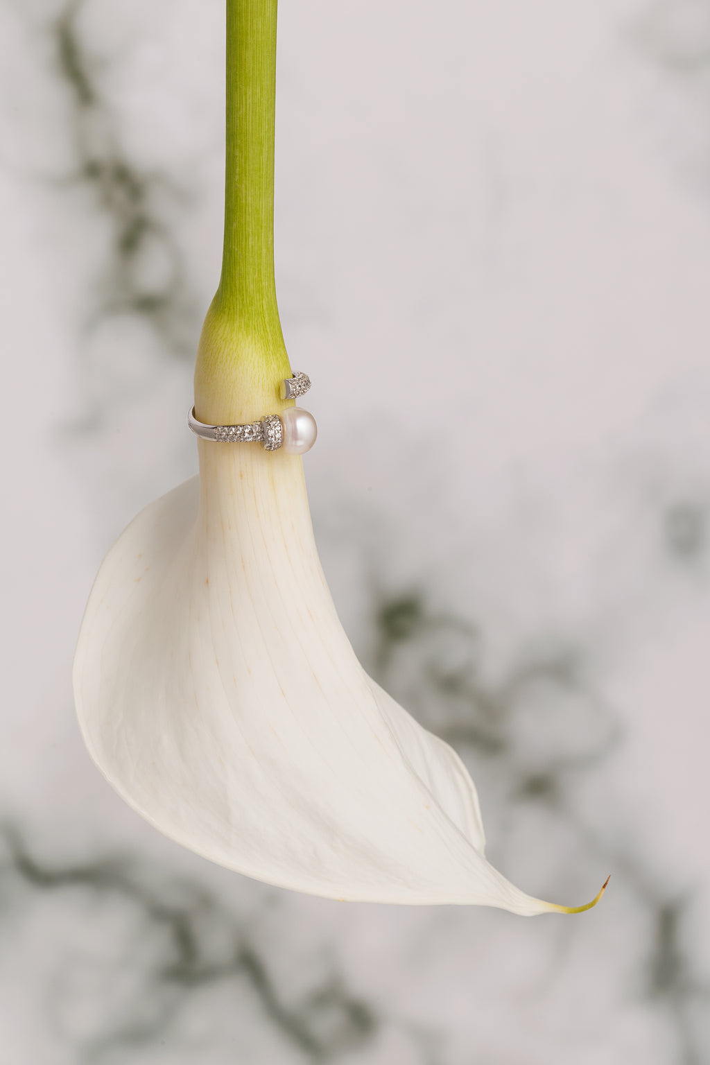 Inel argint perla naturala