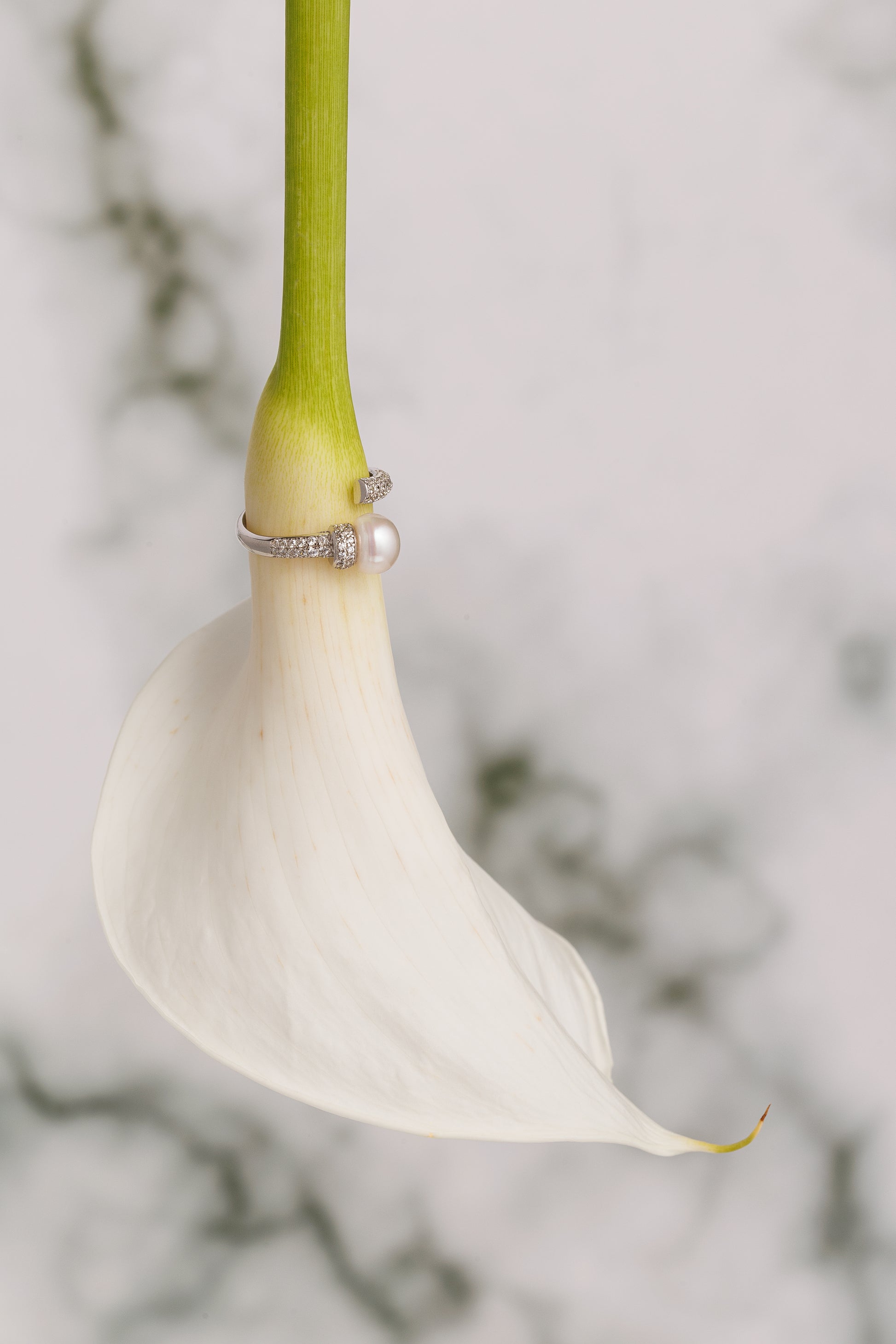 Inel argint perla naturala