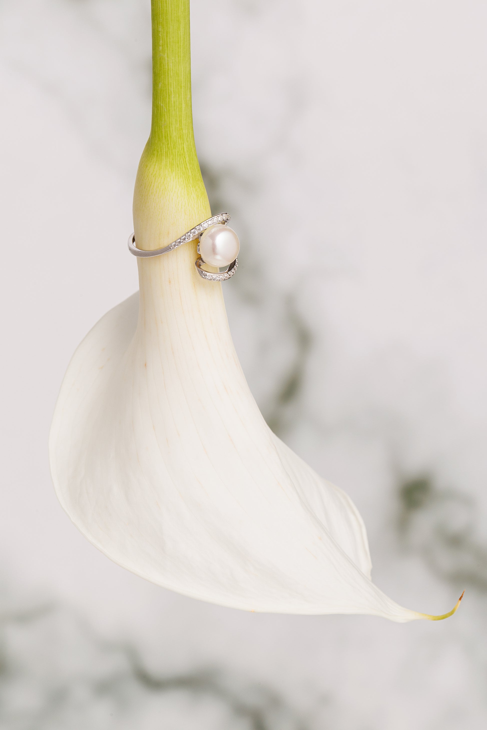 Inel argint perla naturala