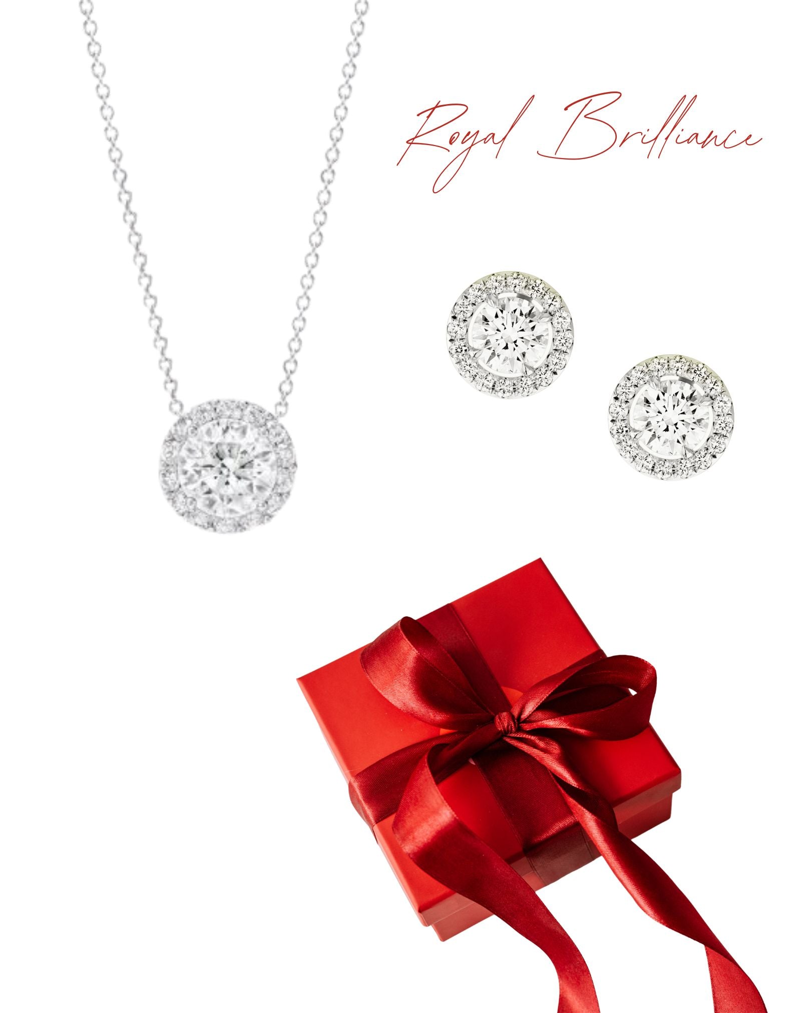 Colier diamant laborator Royal Brilliance