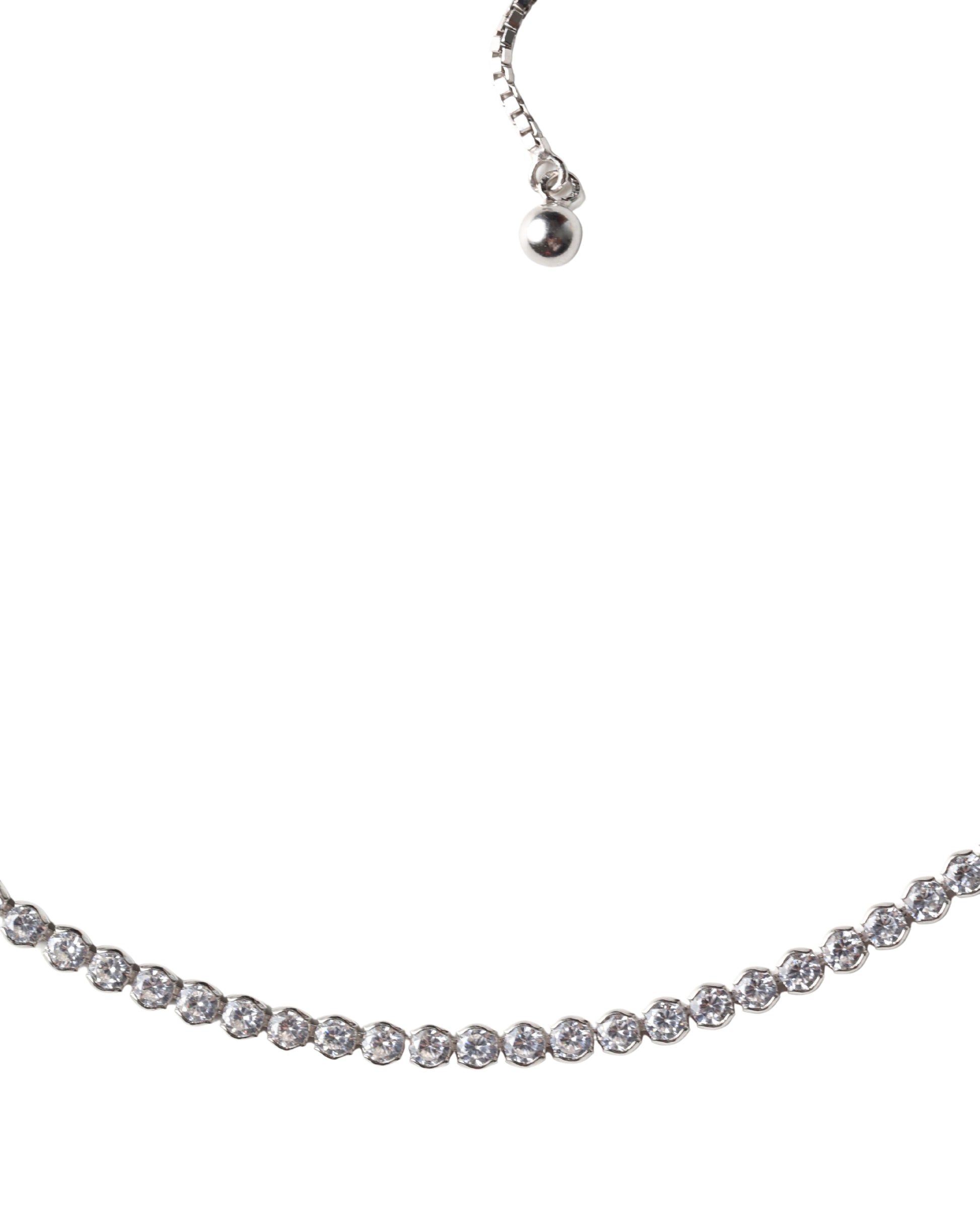 Colier Ajustabil Tennis Zirconiu