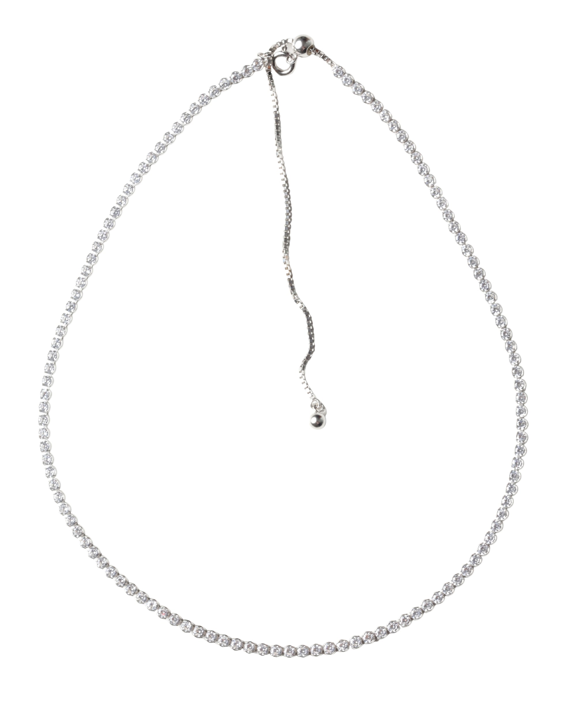 Colier Ajustabil Tennis Zirconiu