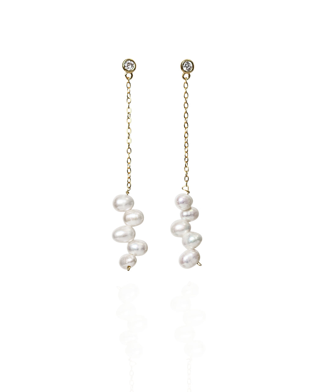 cercei-aur-perle-naturale