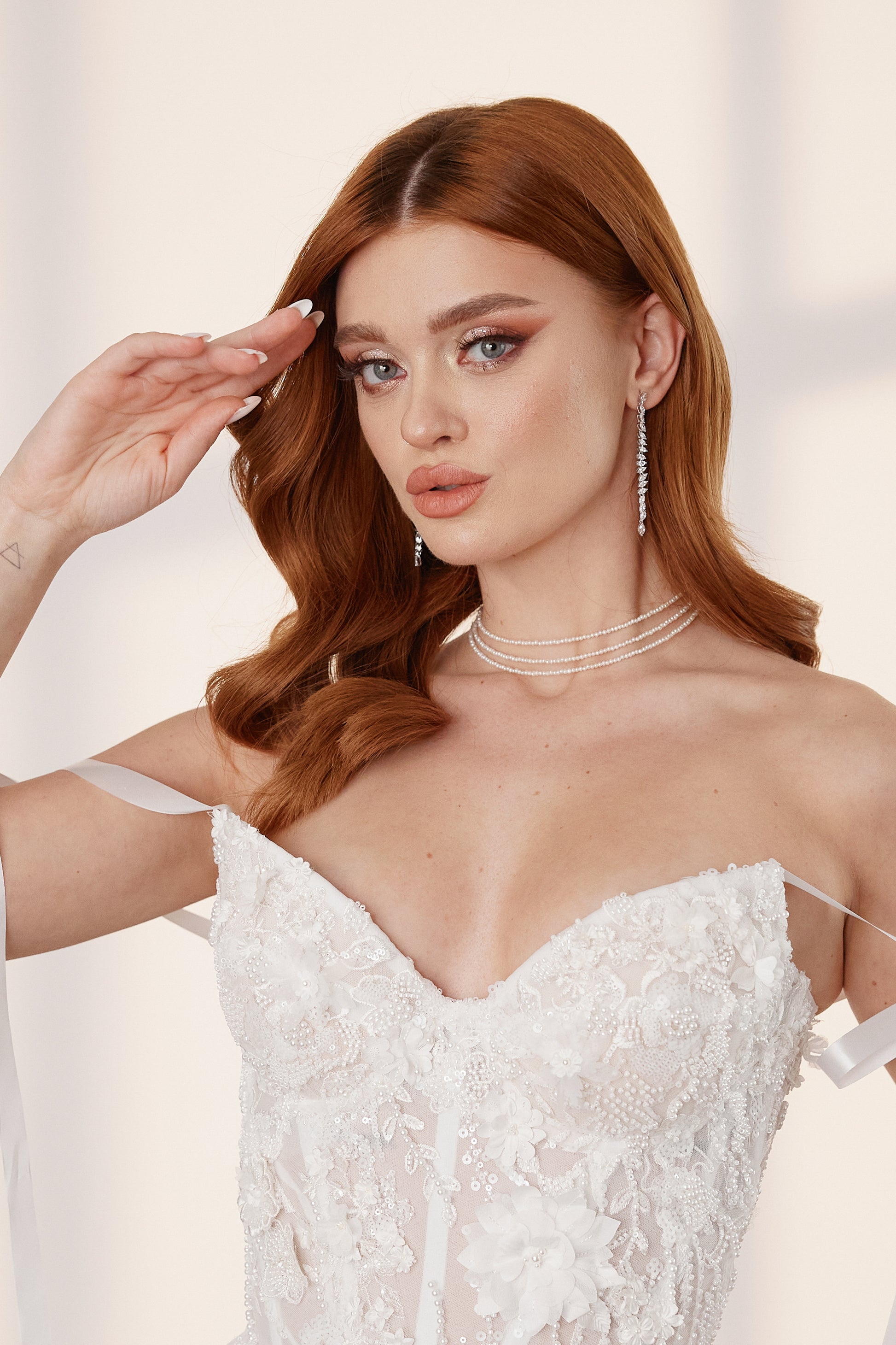 Cercei argint cu zirconiu Nyx Whisper