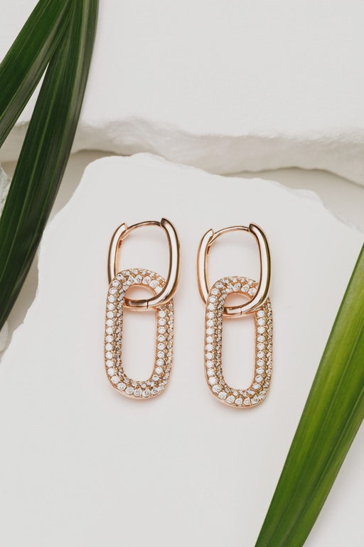 Cercei cupru Silk Chain